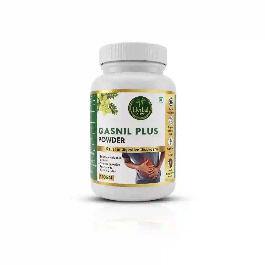 Herbal Gasnil Plus Powder For Digestive Health & Gas Relief 🌿 100% Herbal Product 🔥 Gas & Acidity Relief ⚡ Supports Smooth Digestion 🍃 Helps Reduce Bloating 🛡️ Constipation Support